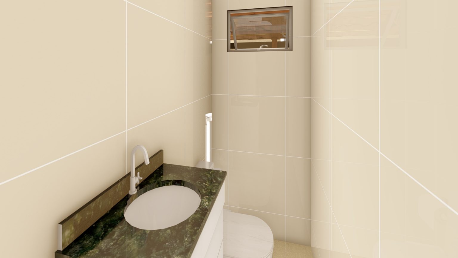 008 - 01-jul-20 - Lavabo - Apto 6 - Lis, Lotus, R.O VII, VIII e IX